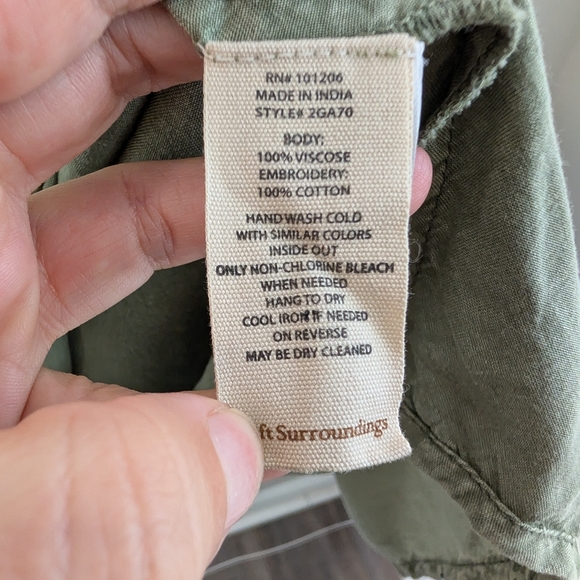 Soft Surroundings Boho Willow Dress - Picture 10 of 10